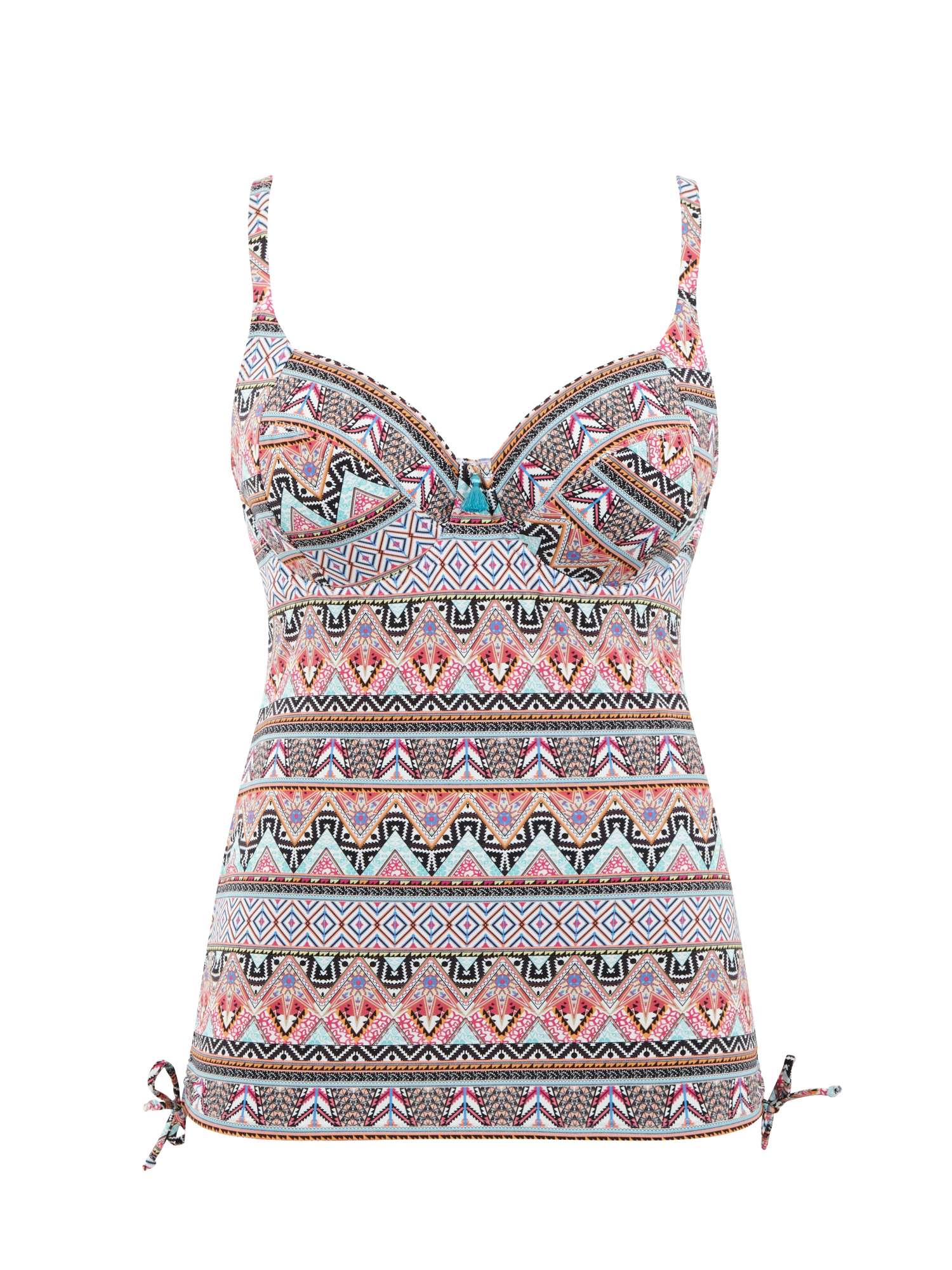 Eclectic Boho Balconnet Tankini Boho Print - Panache Lingerie